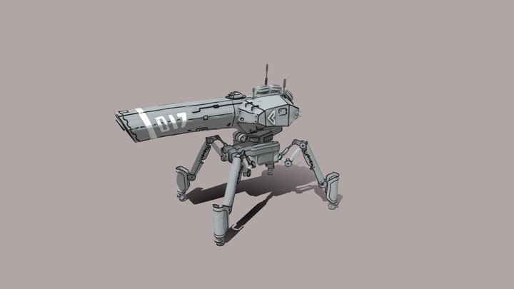 Spider Tank – Free 3D Model STL