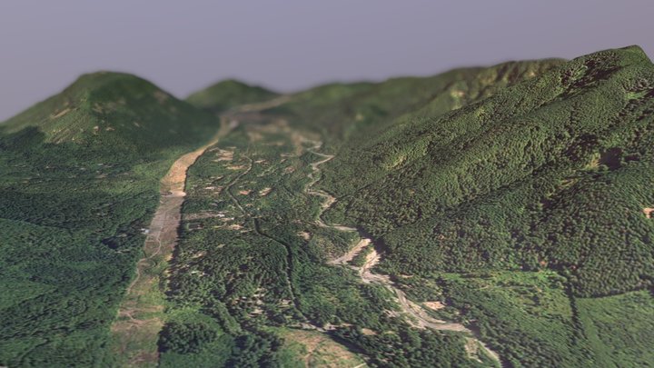 Fresh Water Trust - Sandy River Drainage 3D Model
