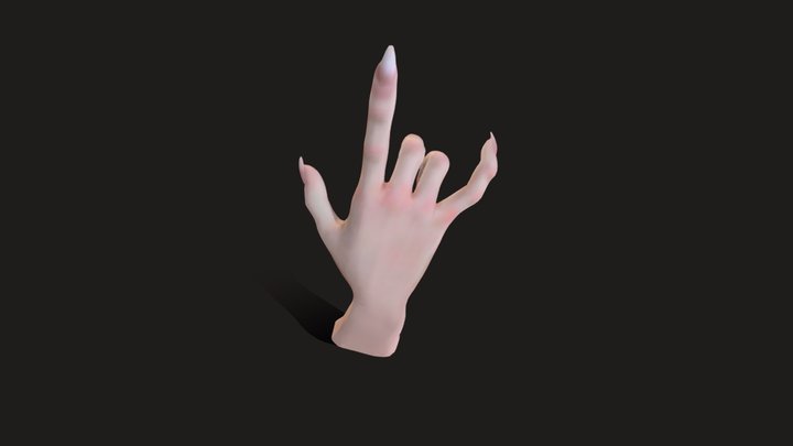 Hand Female 3D Model