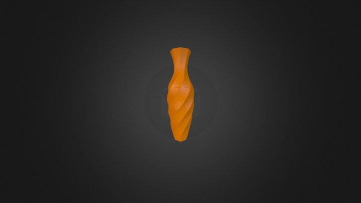Spiral Vase 3D Model