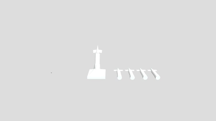 Rocket 3D Model