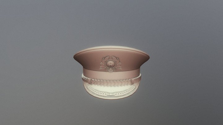 kepi officer 3D Model
