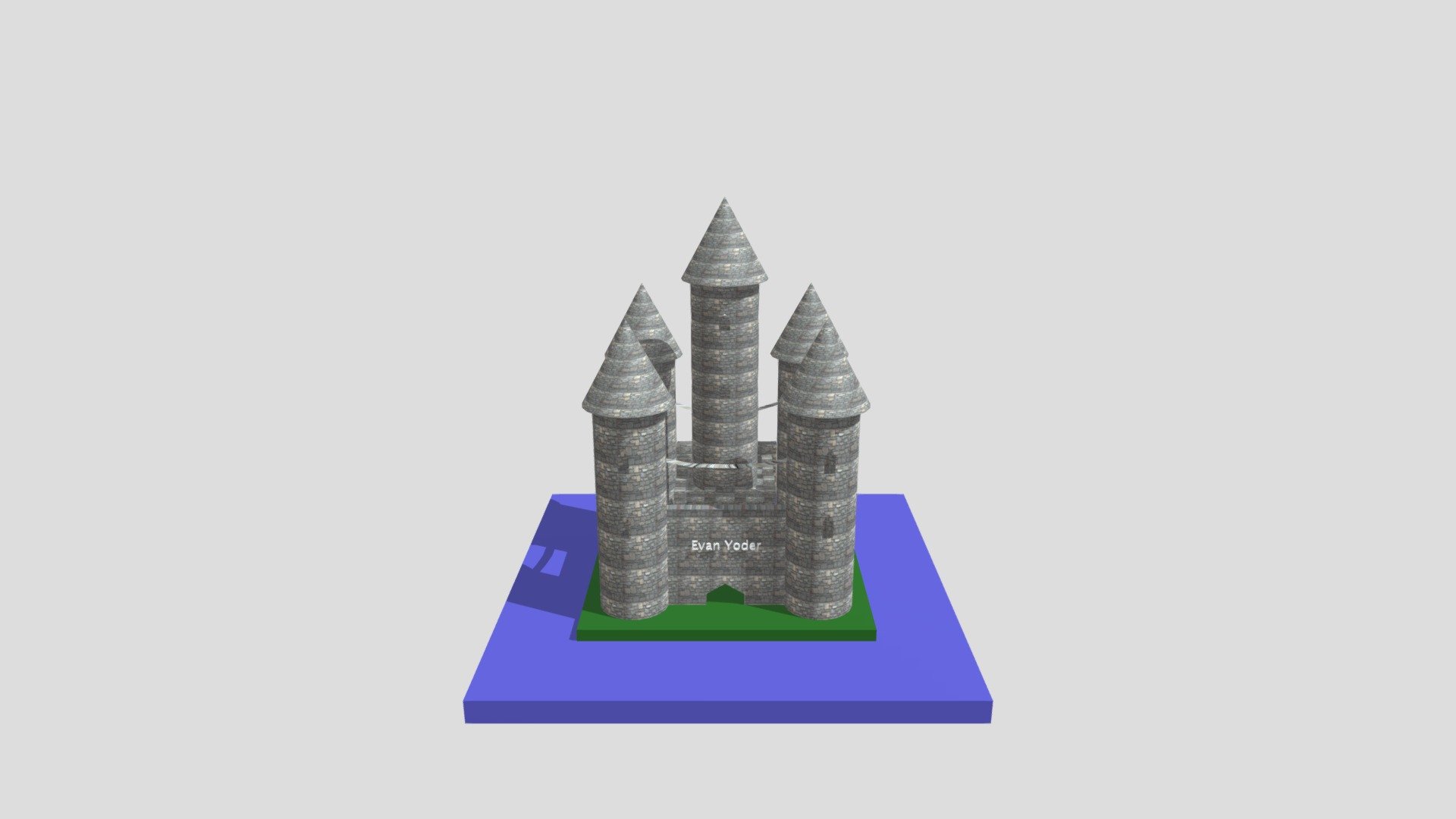 Wk7 Castle Model Yoder Evan