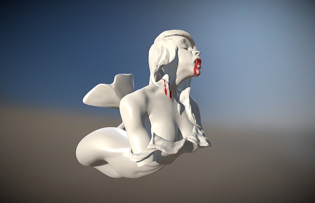 Vampiremaid sculpt 3D Model