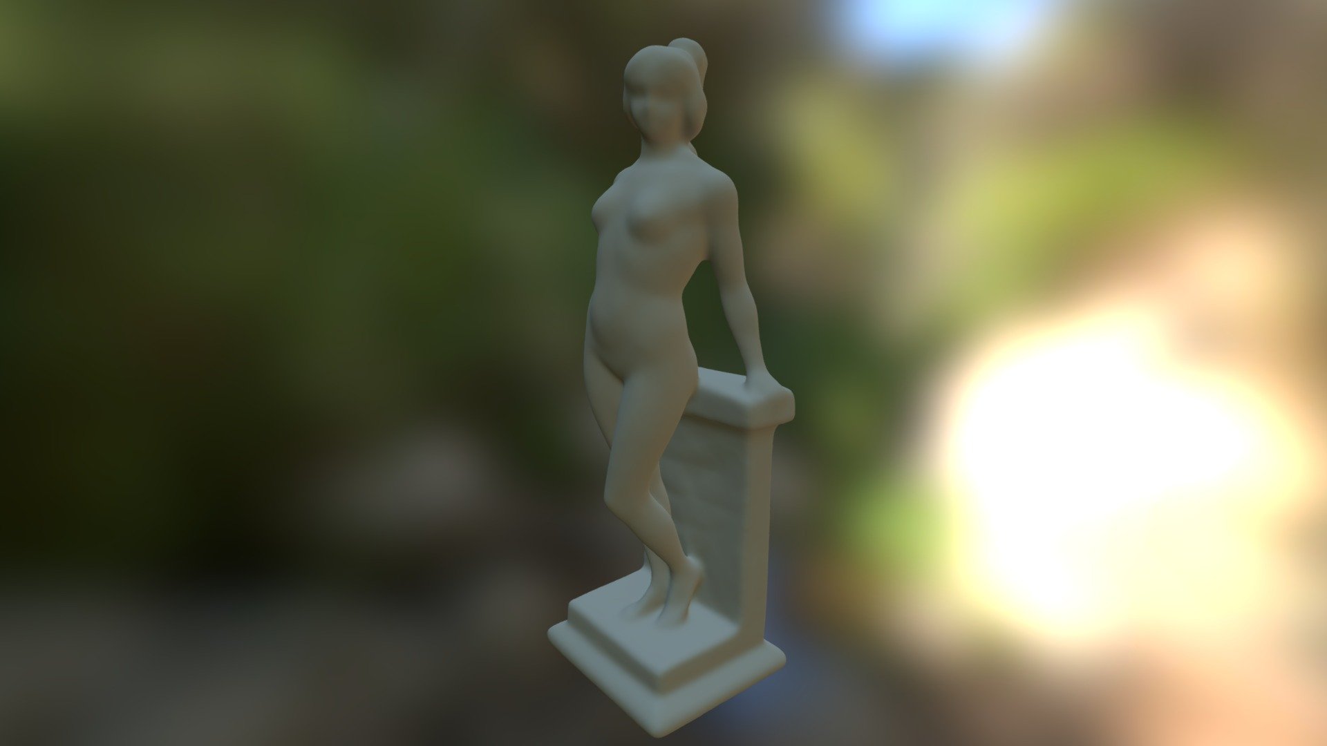 'Athena' Marble Statue Scan