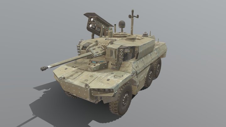 Battlefield 2042 - EBAA Wildcat – Gratis 3D-model STL