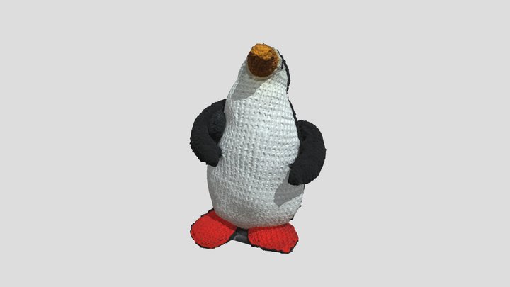 Peter Penguin 3D Model