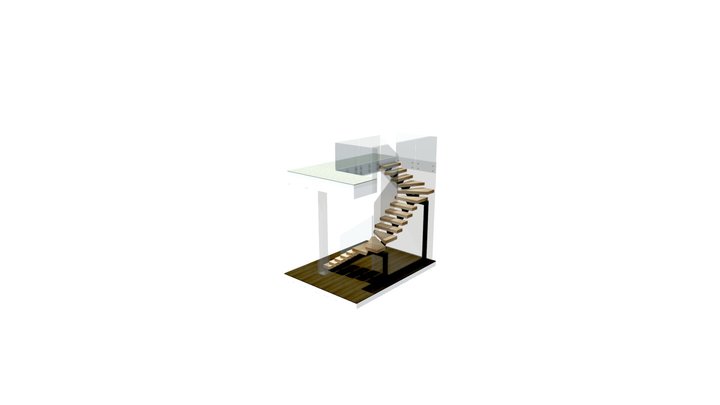 staircase basement london 3D Model