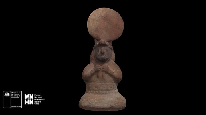 Vasija antropomorfa de Iquique – Modello 3D gratuito STL