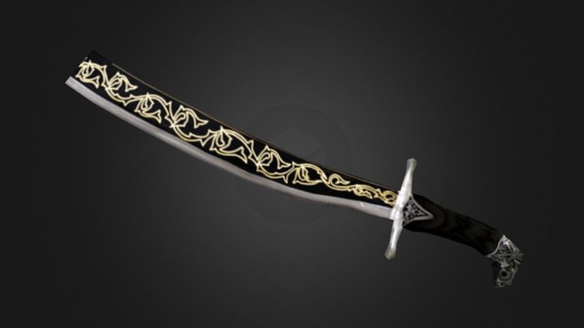 Royal Scimitar 3D Model