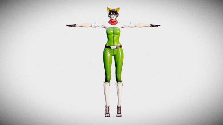 Star Mercenary (New Hairstyle Wii U) – Modello 3D gratuito STL