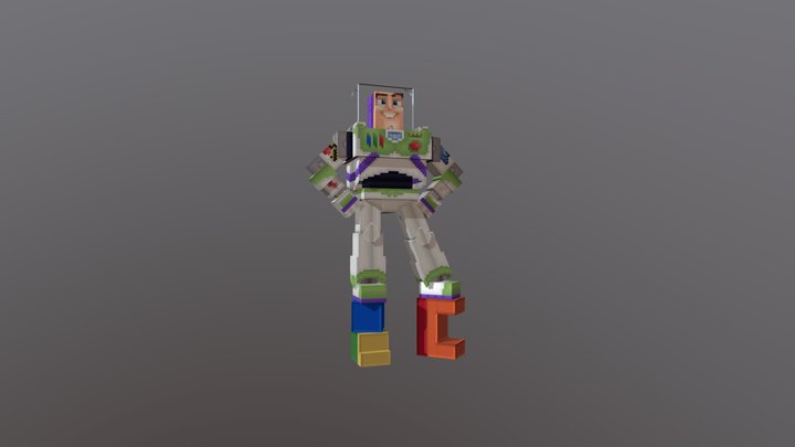 Buzz Lightyear Toy Story Playland 3D Model