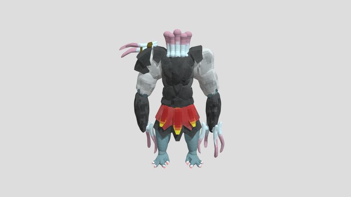 Shardmaw the Husk 3D Model