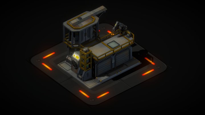Repair Bay 3D Model