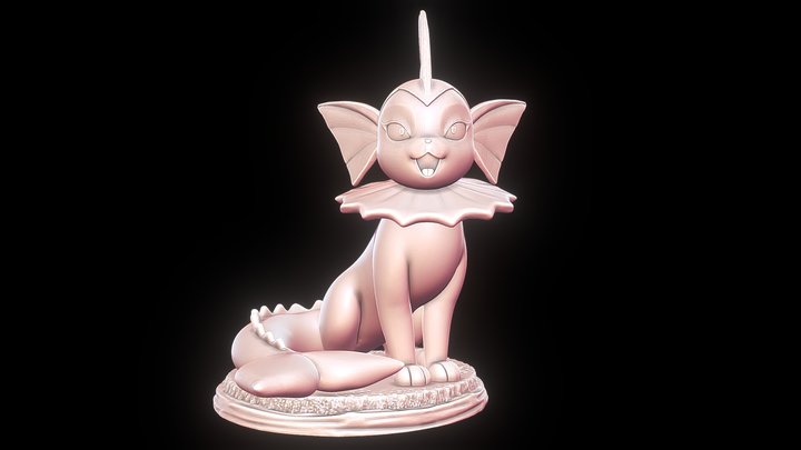 Vaporeon - Pokemon 3D print 3D Model