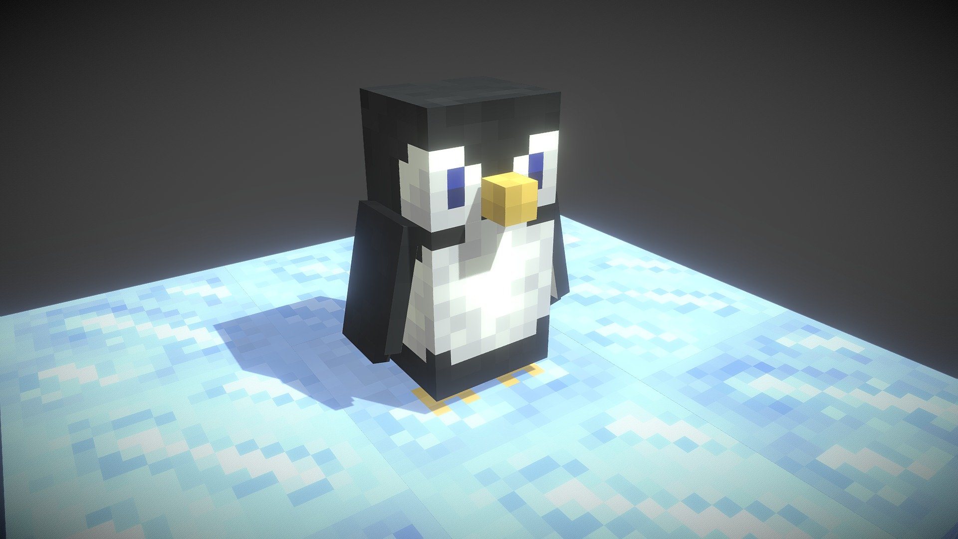 Penguin Minecraft Voxel Style 3D Model By Rovani 559a1f9 Sketchfab   0493fcd8b20447a4b1959ad4d15c5781 