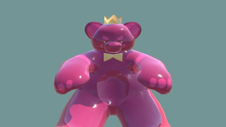 Gummy Bear Chair 3D Model