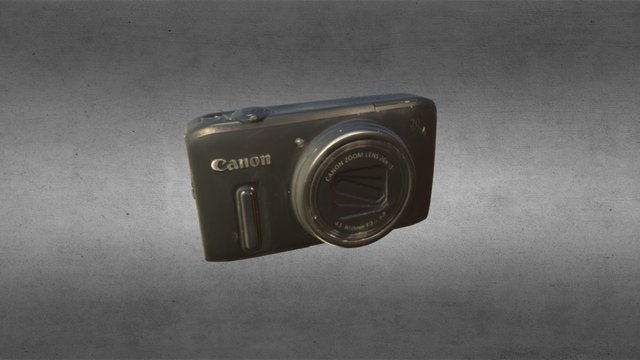 Canon SX260 HS 3D Model