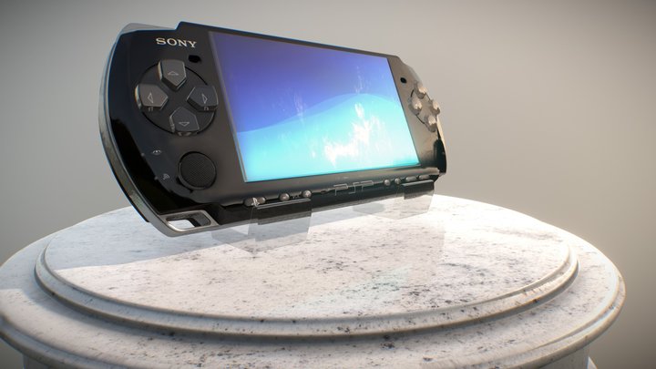 PSP 4000 3D Model