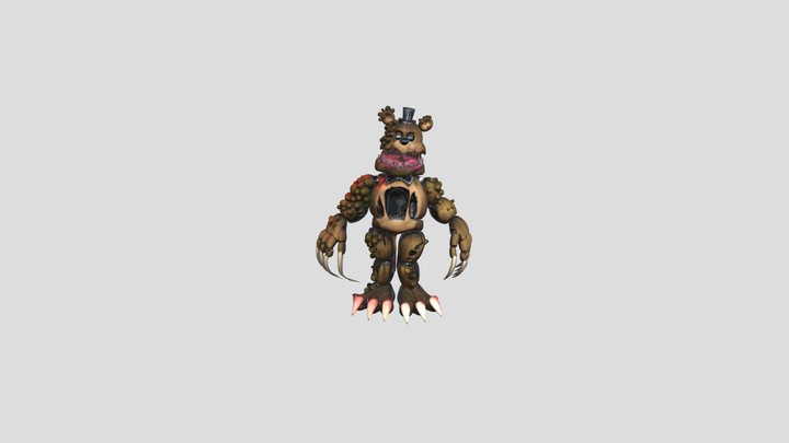 Bloodless Freddy: Idea #1 3D Model
