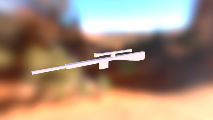 Five minute weapon concept 3D Model