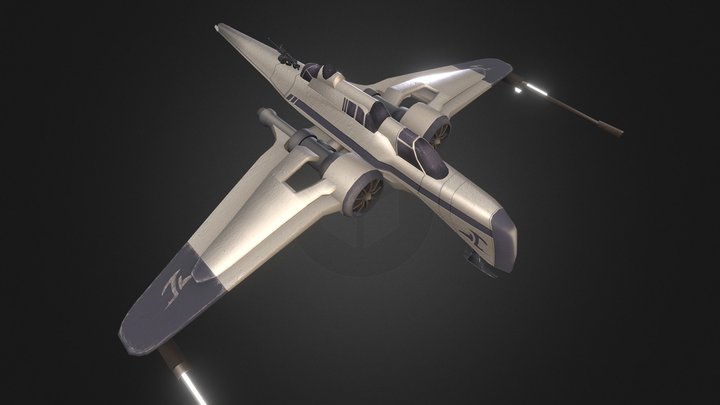 ARC-170 Starfighter tribute 3D Model