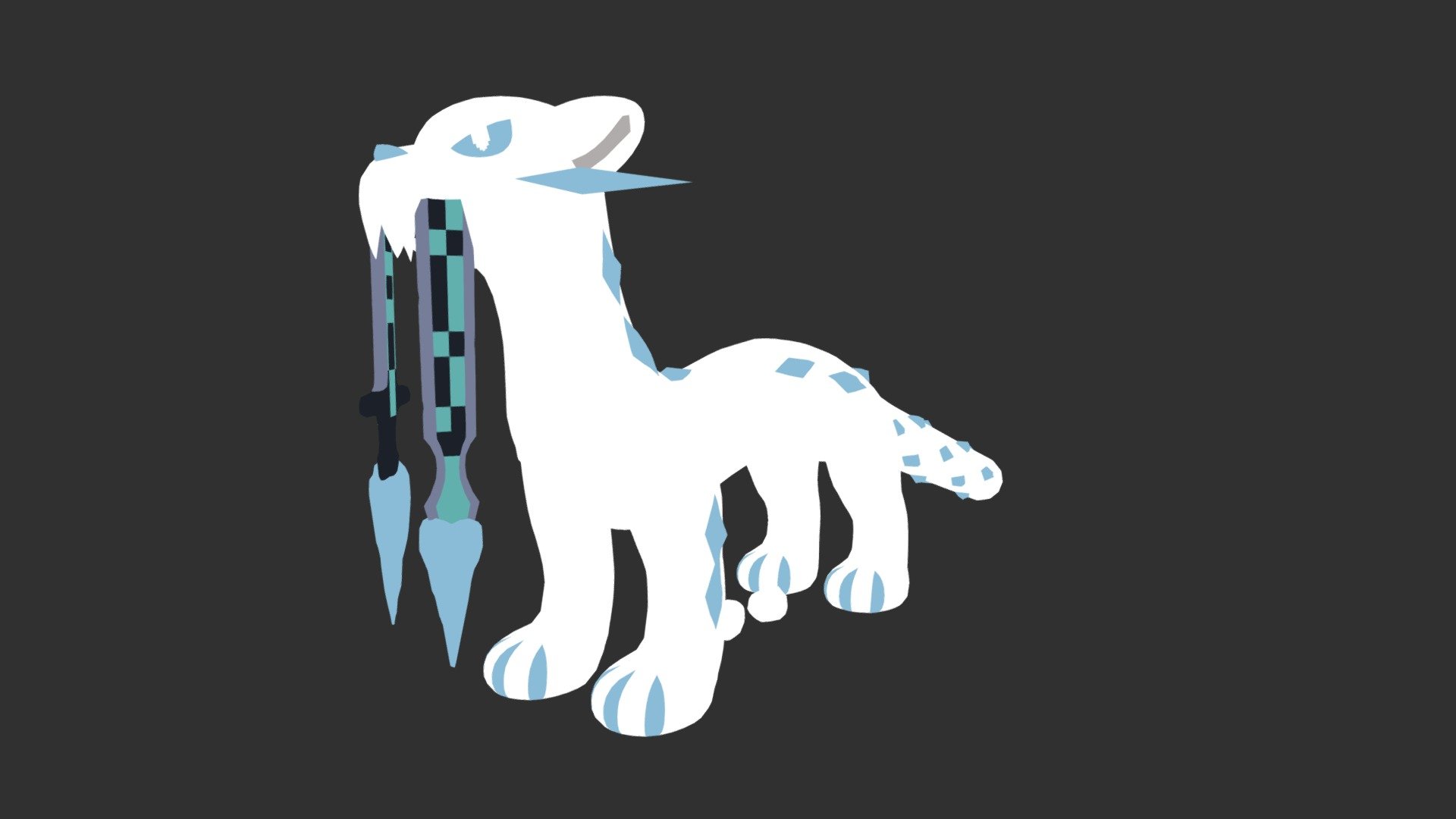 Chien Pao (Kinda Default pose) - Download Free 3D model by