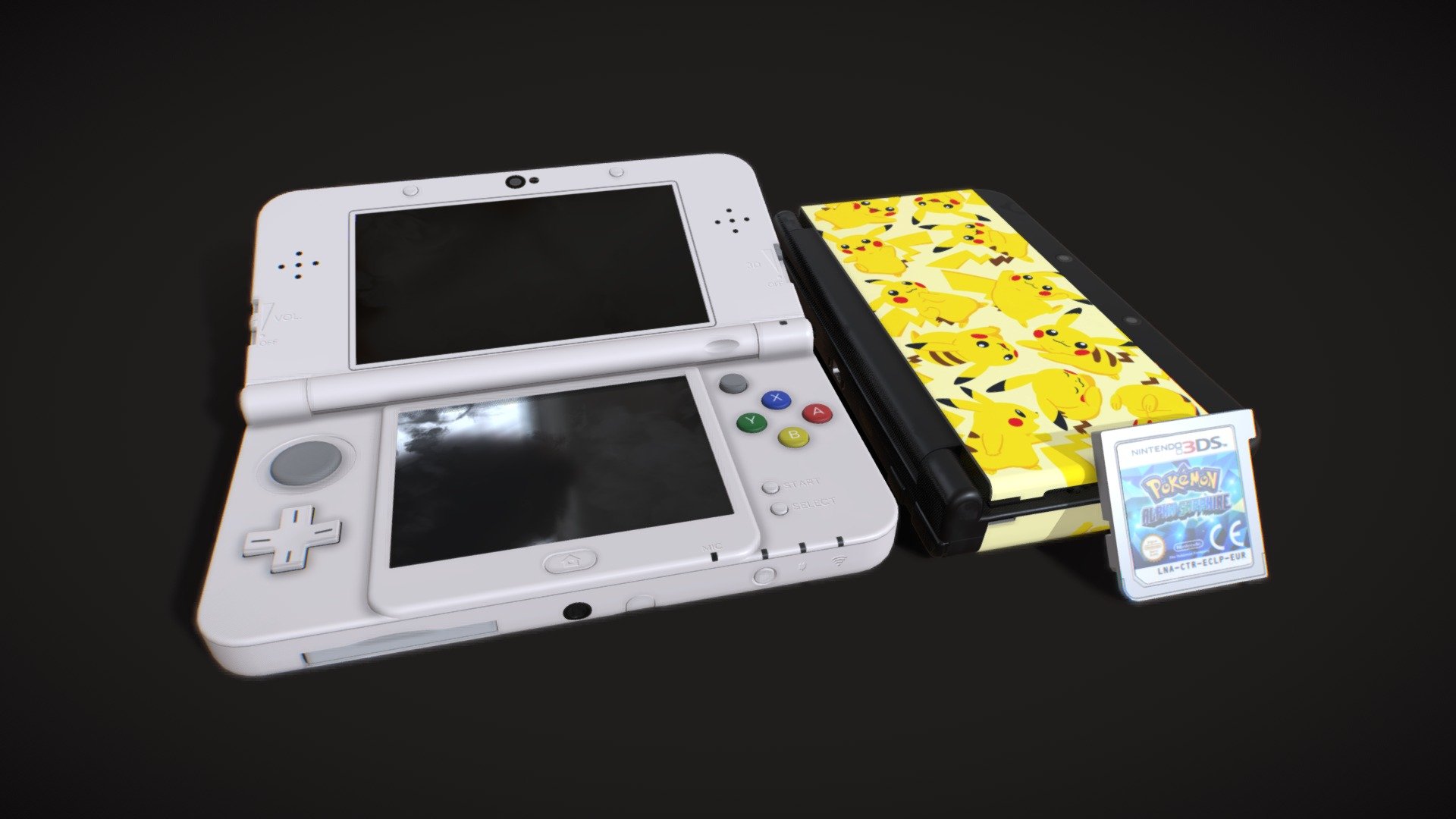 New Nintendo 3DS - 3D model by Geng4d (@Geng4d) [559dd0b]