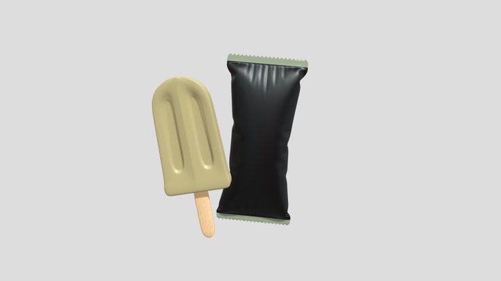popcycle packaging 3D Model