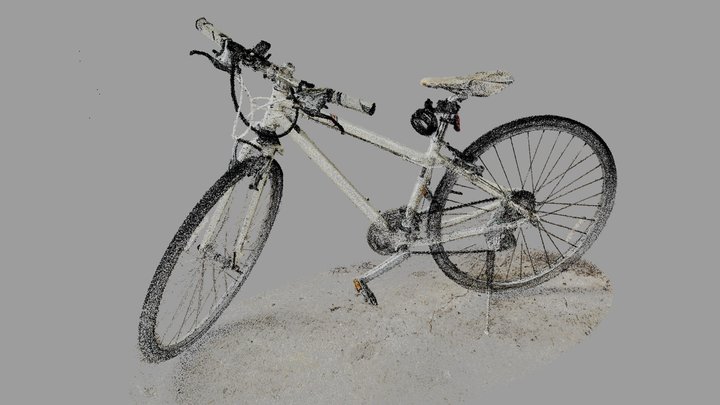 Bicycle - Scaniverse 3D Gaussian Splatting .ply 3D Model
