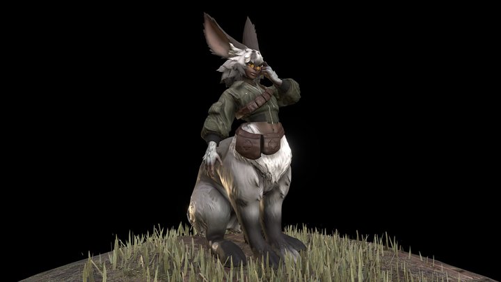 Rabbitaur 3D Model