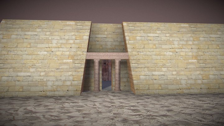 Mastaba of Egypt 3D Model