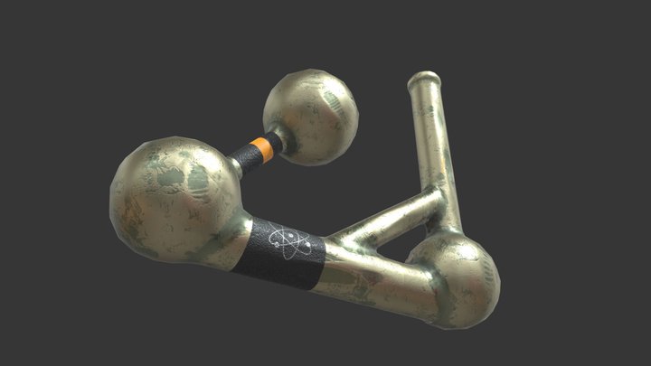 Abstract Object Textured a bit 3D Model
