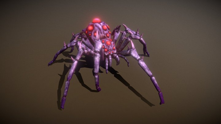 Spider Lich 3D Model