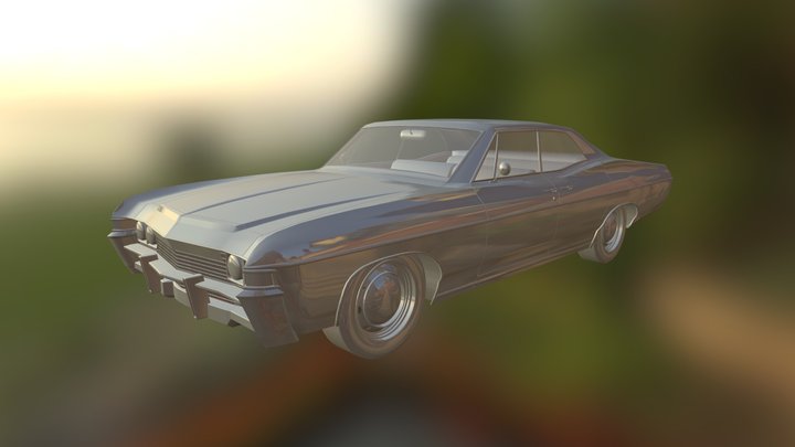 Impala 68 Sport Sedan 3D Model