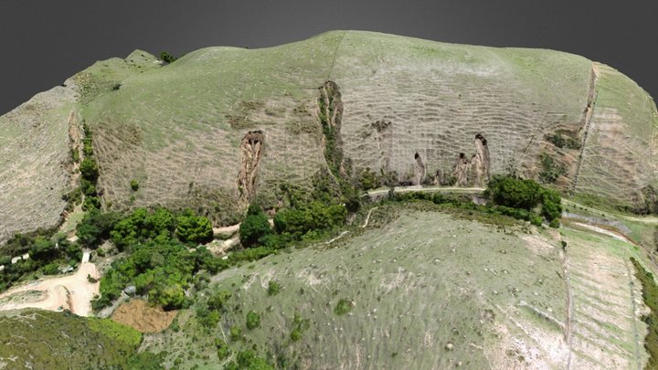 UAV Erosion Process Monitoring 2017 3D Model