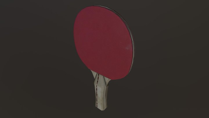 Pingpong_Paddle 3D Model