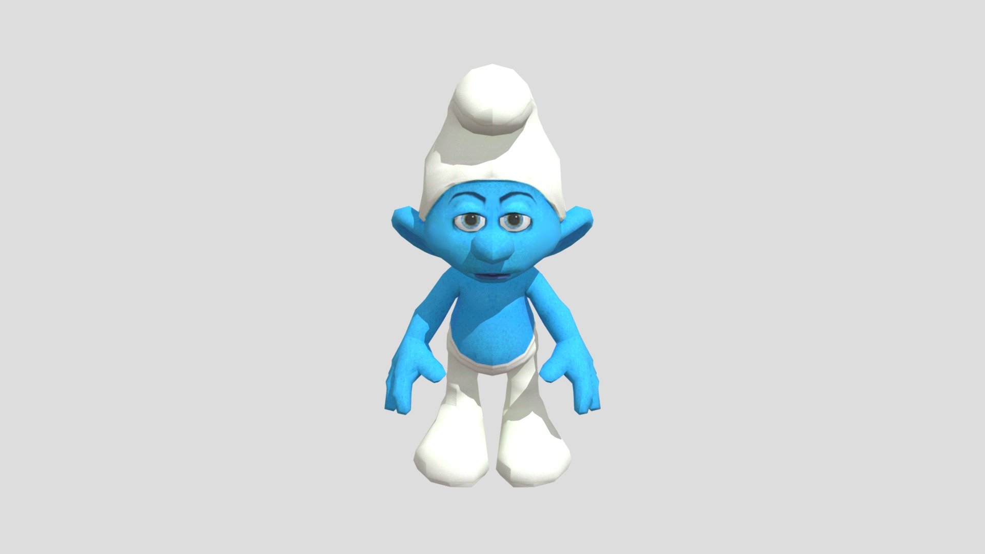 Grouchy - The Smurfs - Download Free 3D model by Guilherme Navarro ...