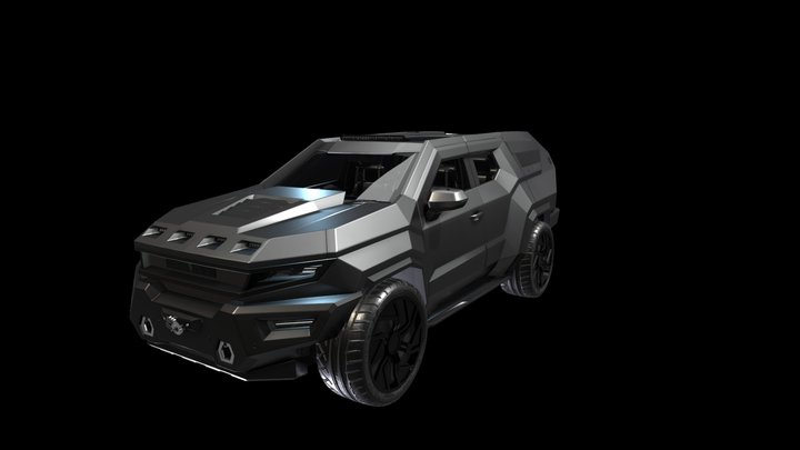 2024 Rezvani Vengeance 3D Model