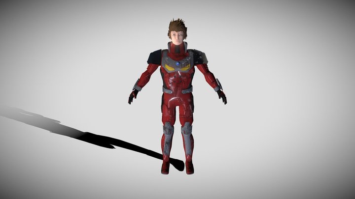 Ultraman Suit Taro 3D Model