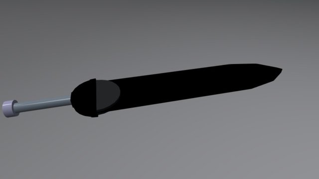 Circle Sword 3D Model