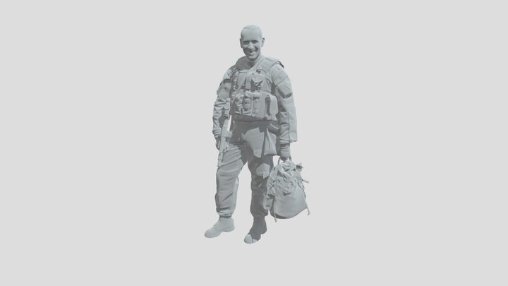 A  Rockape on the range 3D Model