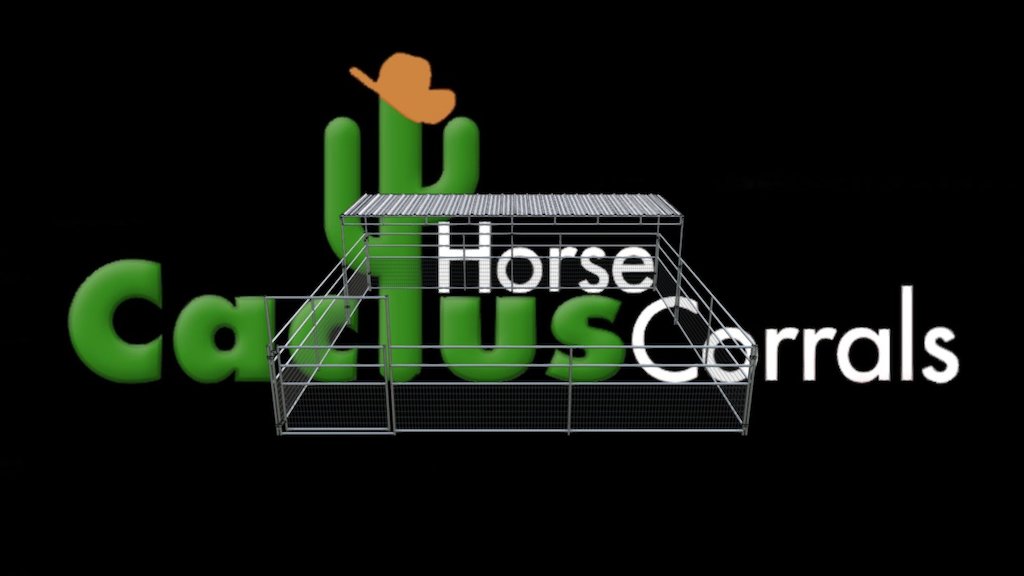 HCCF24244R58HS824T 24X24 Mare and Foal Pen w She — Sketchfab embed 3D viewer