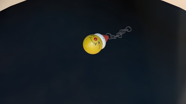 Claun Pendant 3D Model