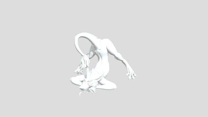sergal species. ronin segge 3D Model