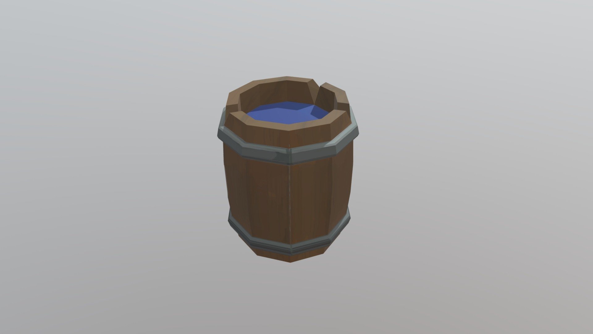 low-poly barrel - Download Free 3D model by braad (@braadley) [55a4987 ...