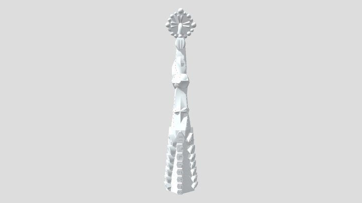 Sagrada Familia tower (Pinacle de Sant Maties)