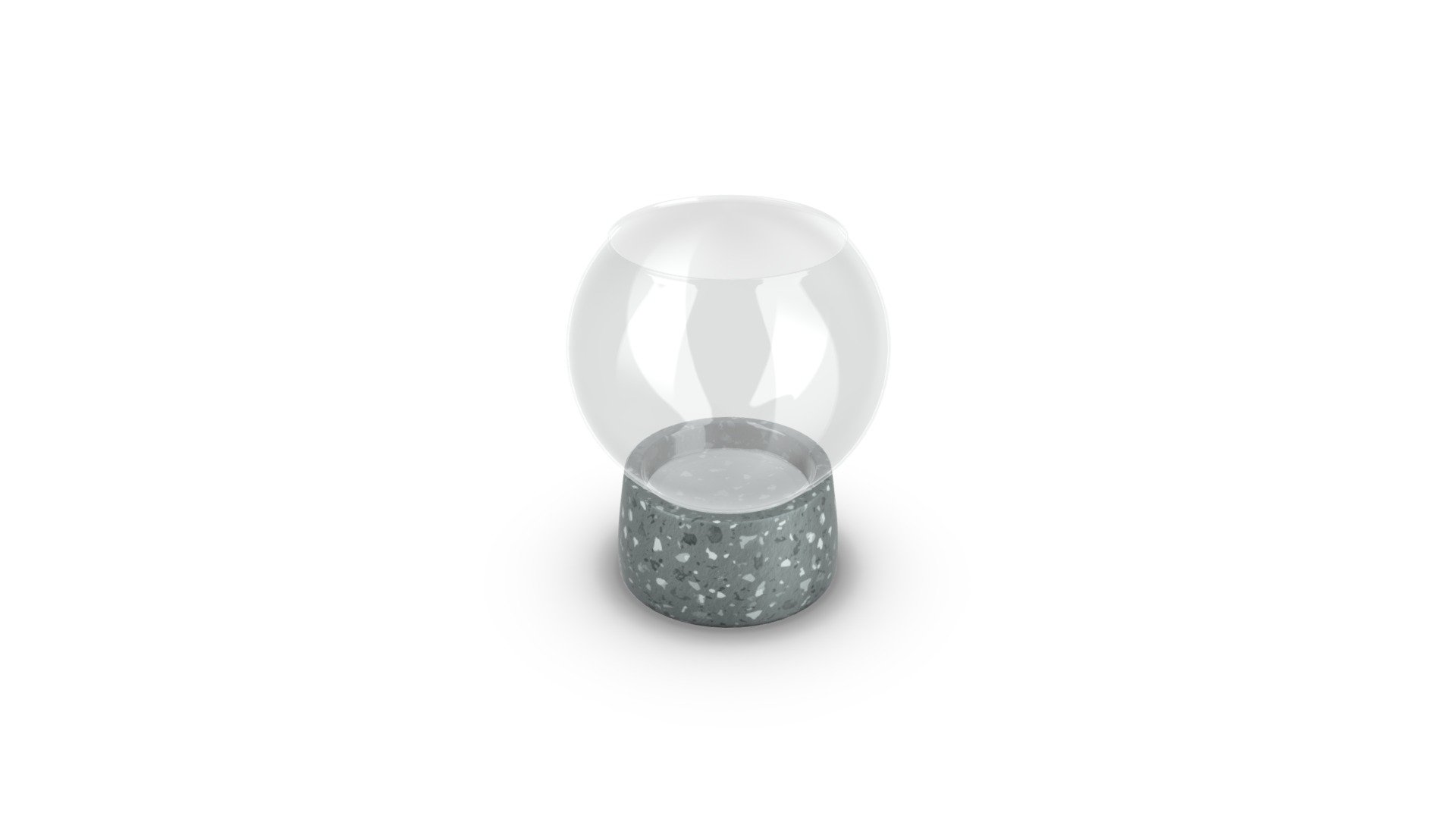 Hevica Terrazzo Terrarium, Grey
