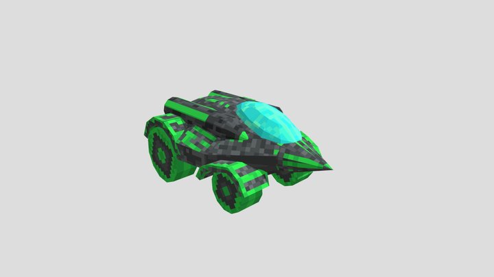 UFO Vehicle 3D Model
