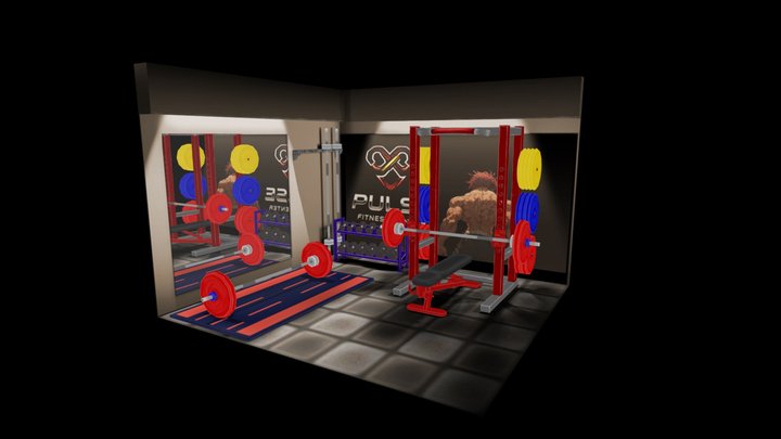 GYM 3D Model